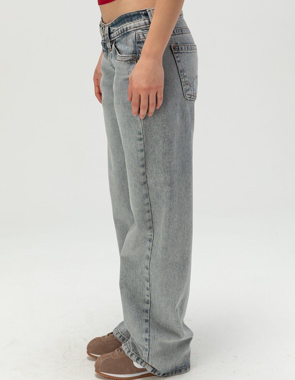 BDG Urban Outfitters Kayla Low Rise Slouchy Womens Boyfriend Jeans - TINTED DENIM Product Image