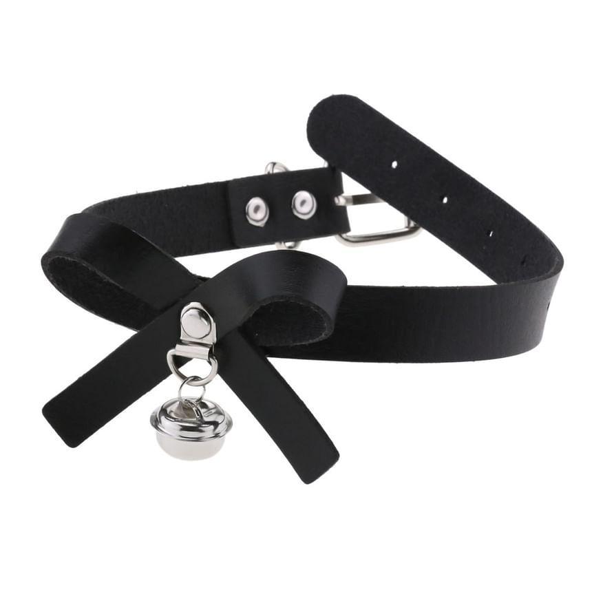 Ribbon Lock Choker Product Image