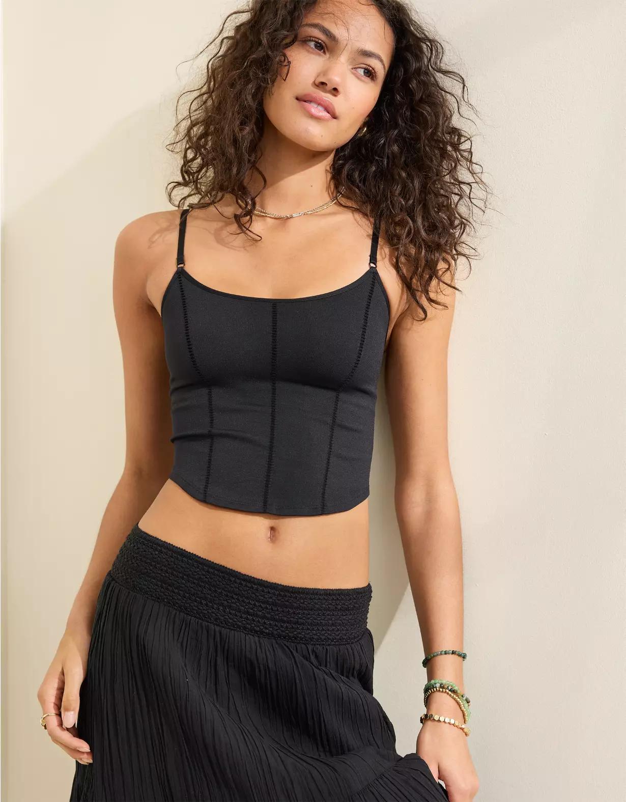 Superchill Seamless Corset Tank Top Product Image