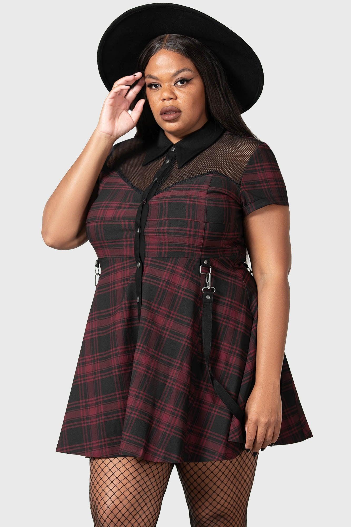 Hexellent Dress [CRIMSON] Female Product Image