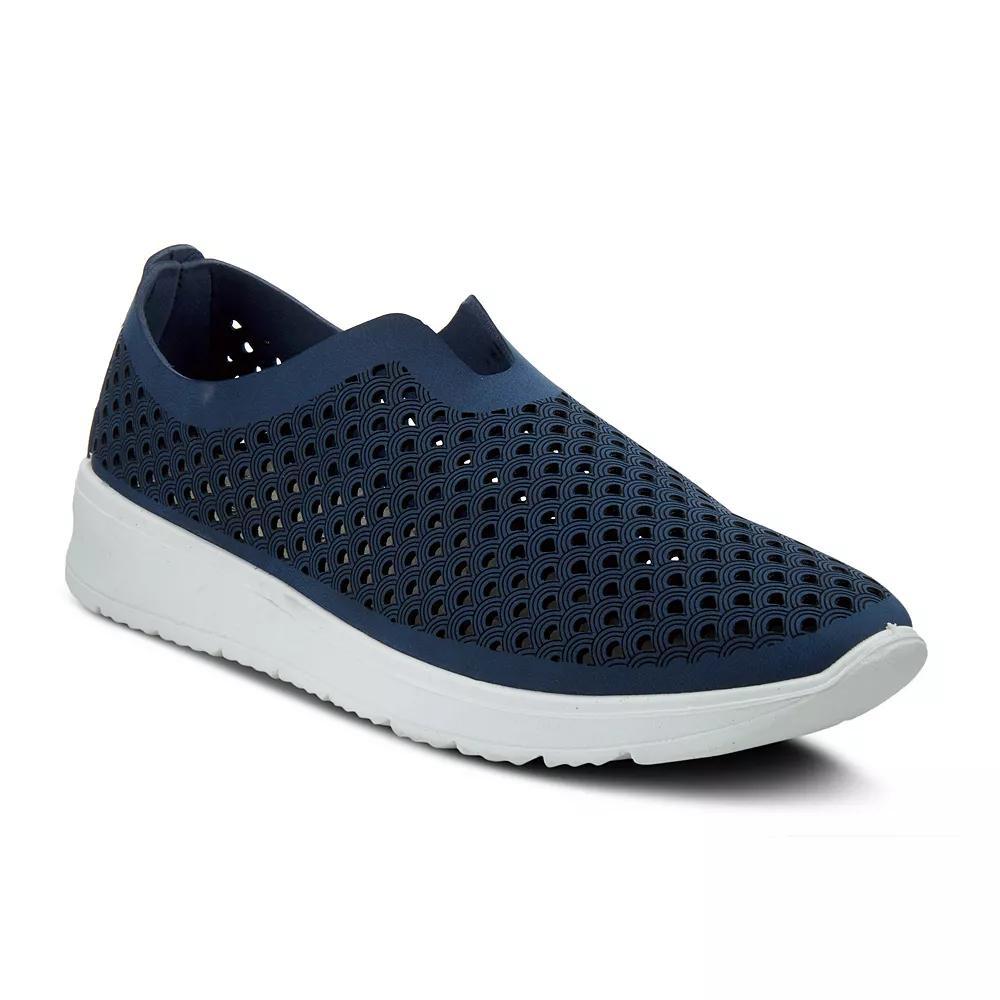 Flexus by Spring Step Centrics Women's Slip-On Shoes, Size: 38, Blue Product Image
