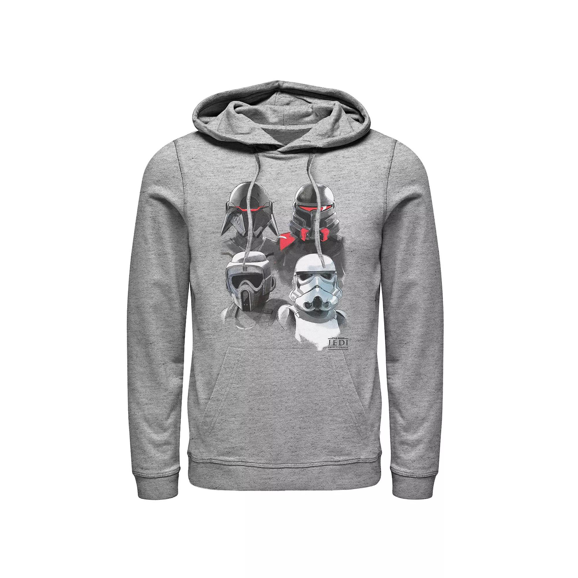 Men's Star Wars Imperial College Pullover Sweatshirt, Size: 3XL, Athletic Grey Product Image