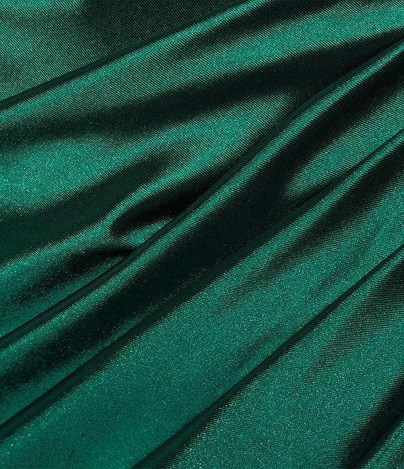 Jovani Strapless Corset Keyhole Side Sash Dress Product Image