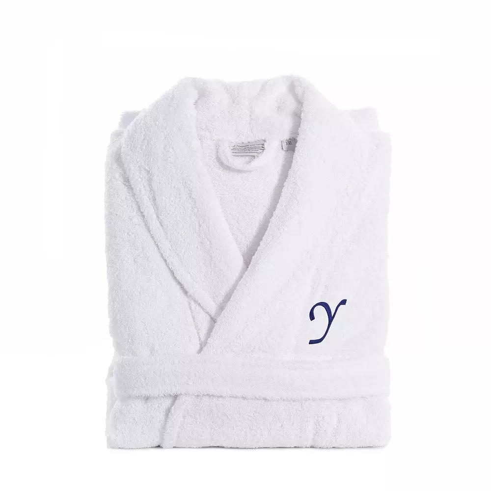 Linum Home Textiles Turkish Cotton Personalized Unisex Embroidered Terry Bathrobe, Women's, Size: Small/Medium Product Image