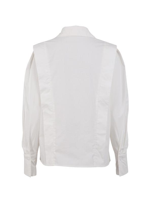Solid Loose Long Sleeves Shirts Product Image