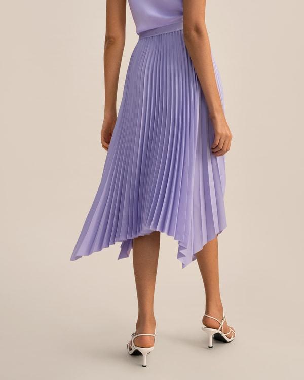 Pleated Handkerchief Skirt Product Image