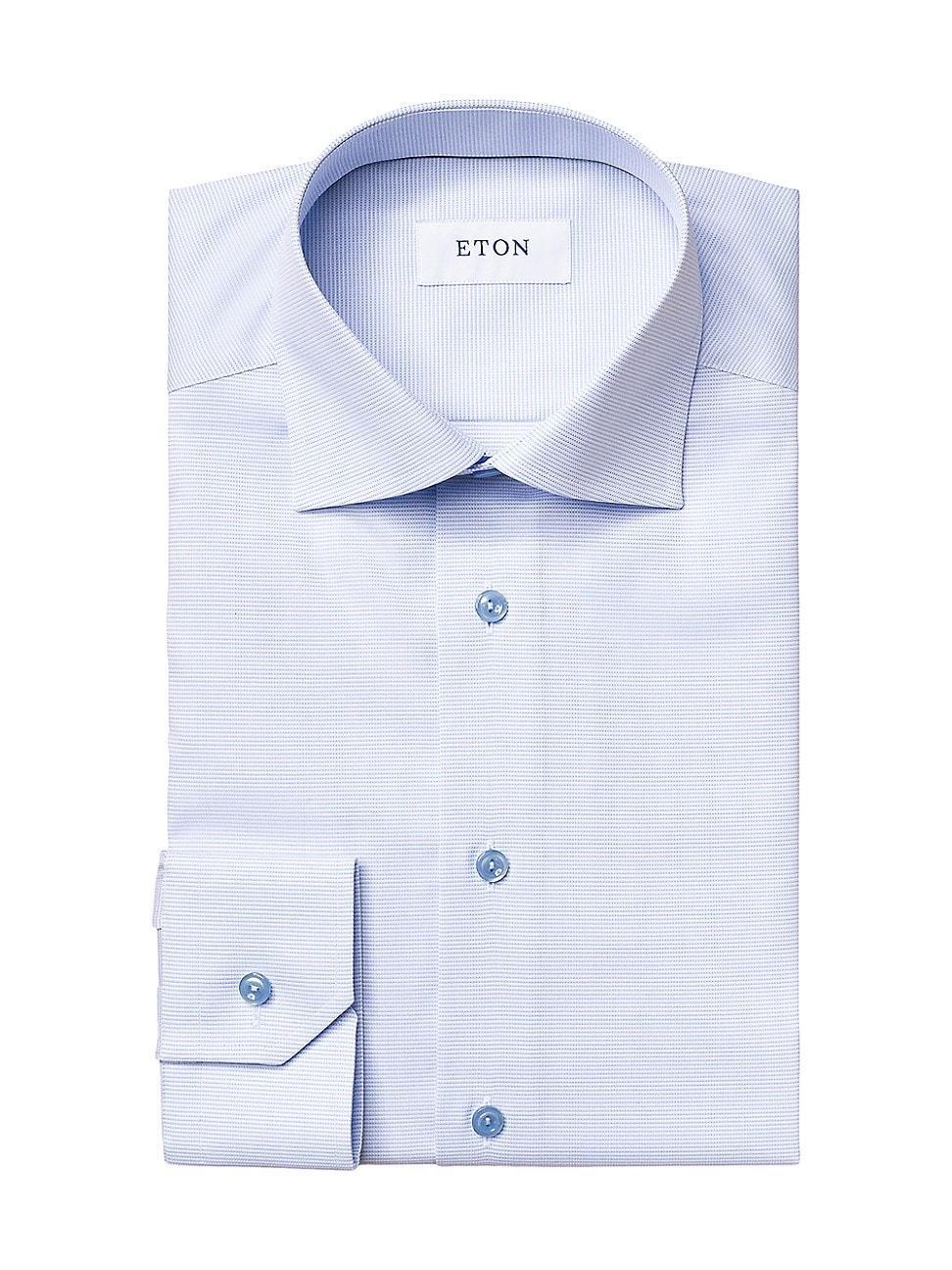 Mens Contemporary Fit Textured Solid Shirt Product Image
