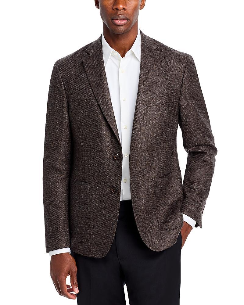 The Mens Store at Bloomingdales Micro Boucle Unstructured Regular Fit Sport Coat - Exclusive Product Image