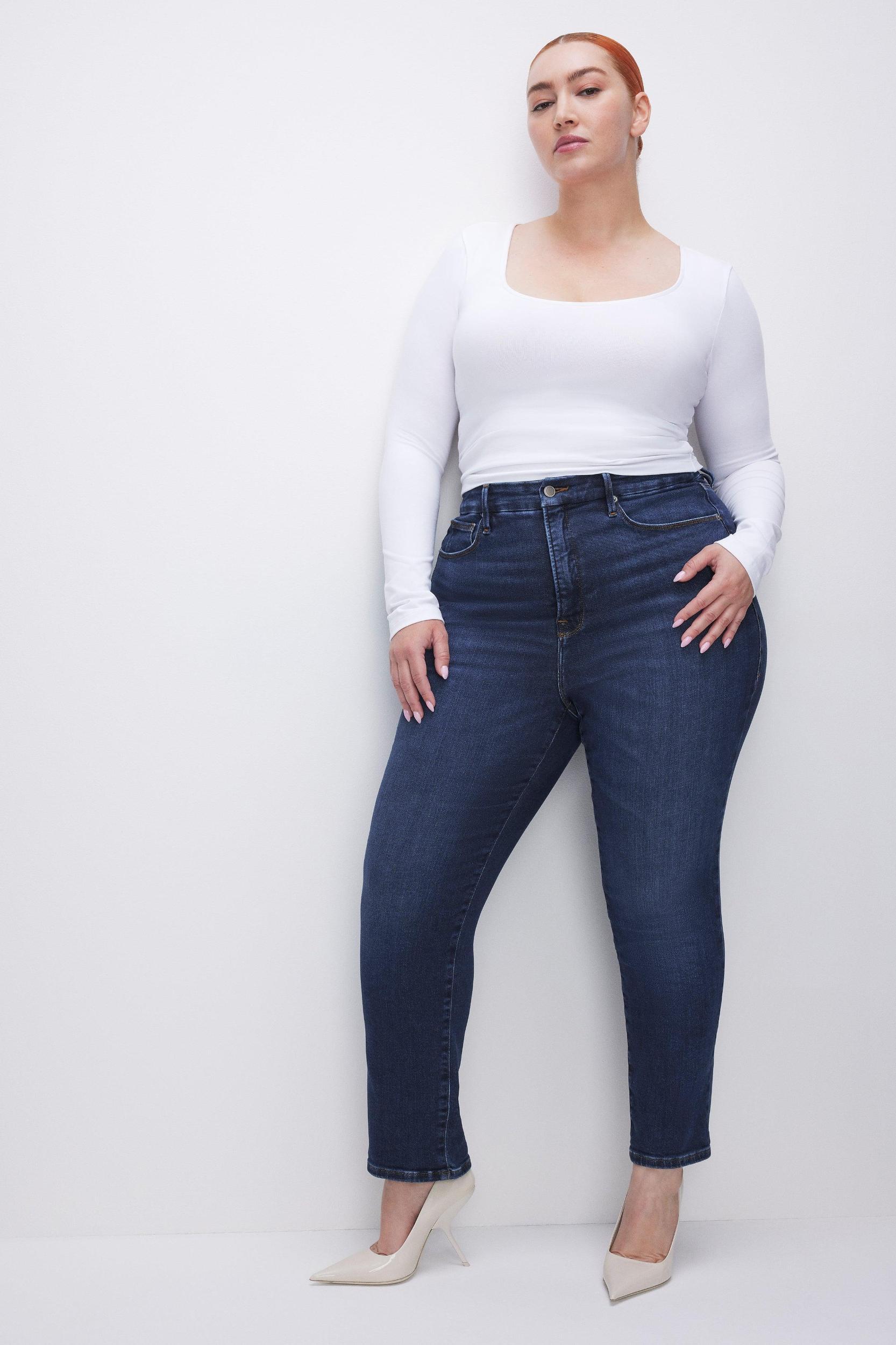 SOFT-TECH GOOD CLASSIC SLIM STRAIGHT JEANS | INDIGO572 Product Image