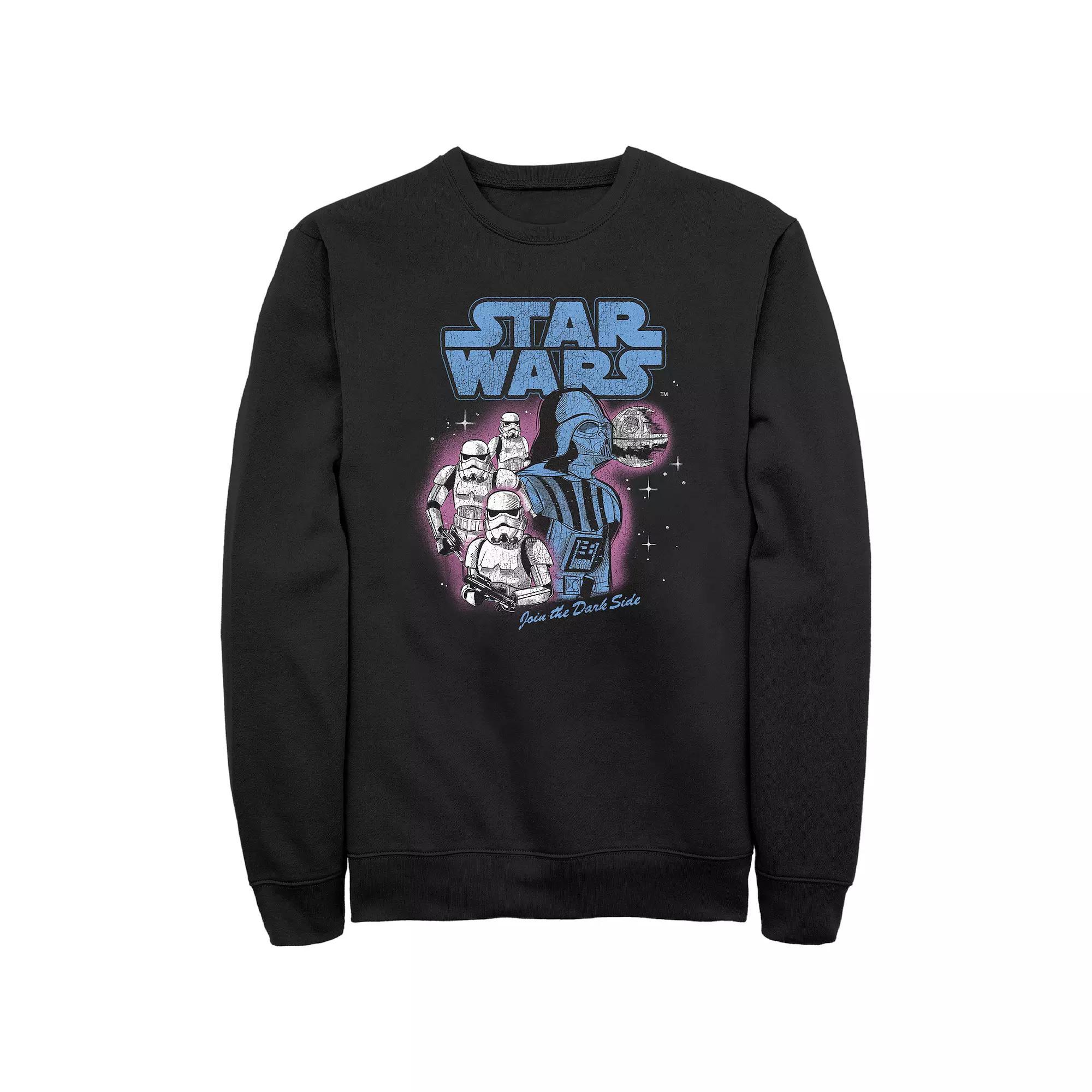 Men's Star Wars Join The Dark Side Graphic Fleece, Size: Small, Black Product Image
