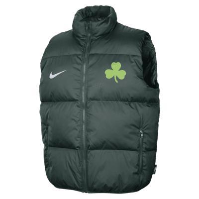 Boston Celtics City Edition Men's Nike NBA Puffer Vest Product Image