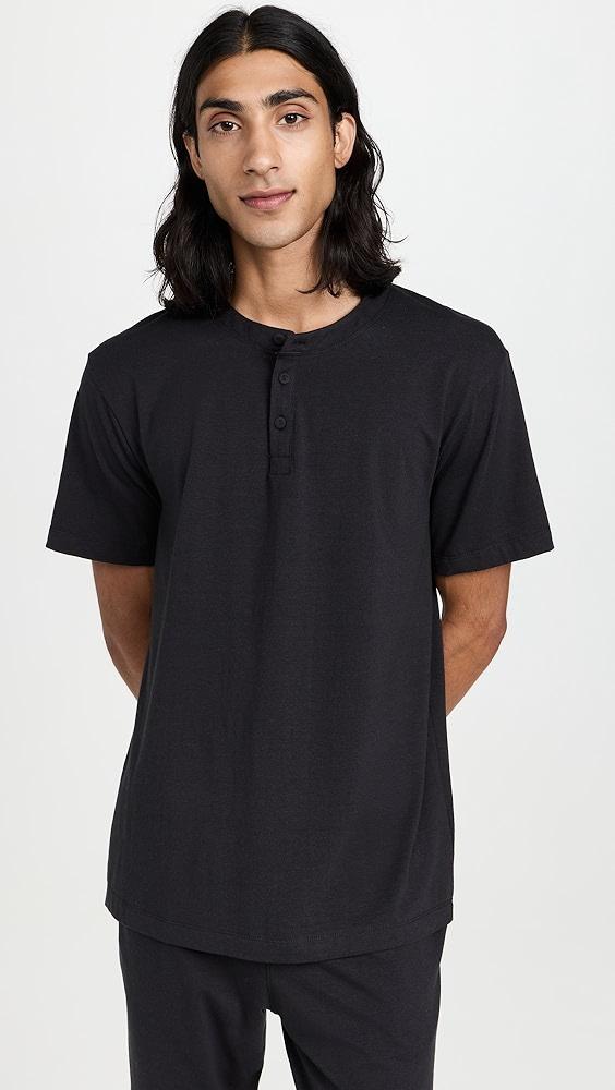 Lunya Slumberknit Henley | Shopbop Product Image