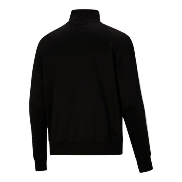 PUMA Iconic T7 Men's Track Jacket Big & Tall in Black/White Product Image