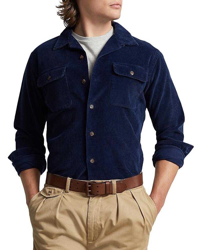 Mens Wide Wale Corduroy Shirt Product Image