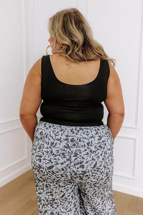 Simply Luxe Tank in Black Curves Product Image