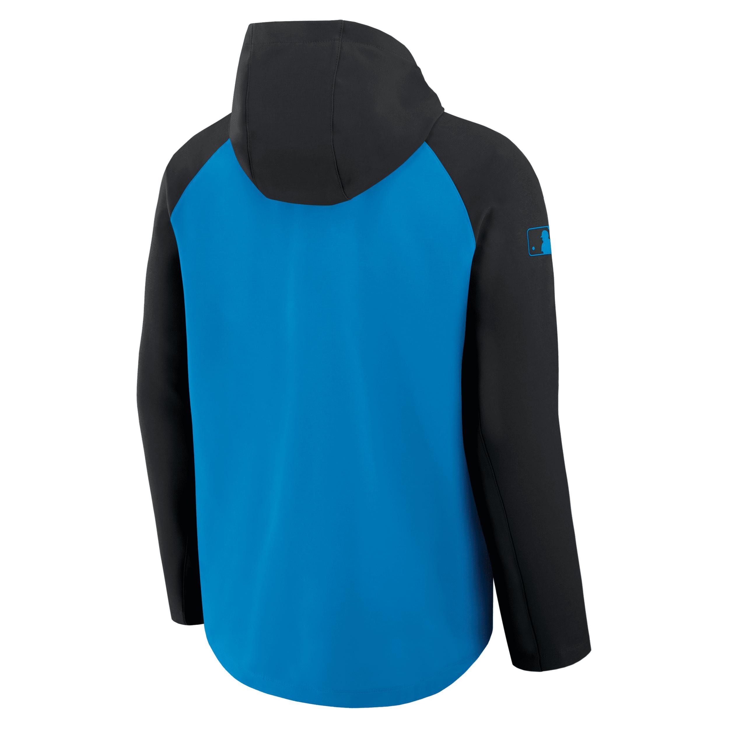 Men's Miami Marlins Authentic Collection Menâs Nike Therma MLB Full-Zip Jacket Product Image