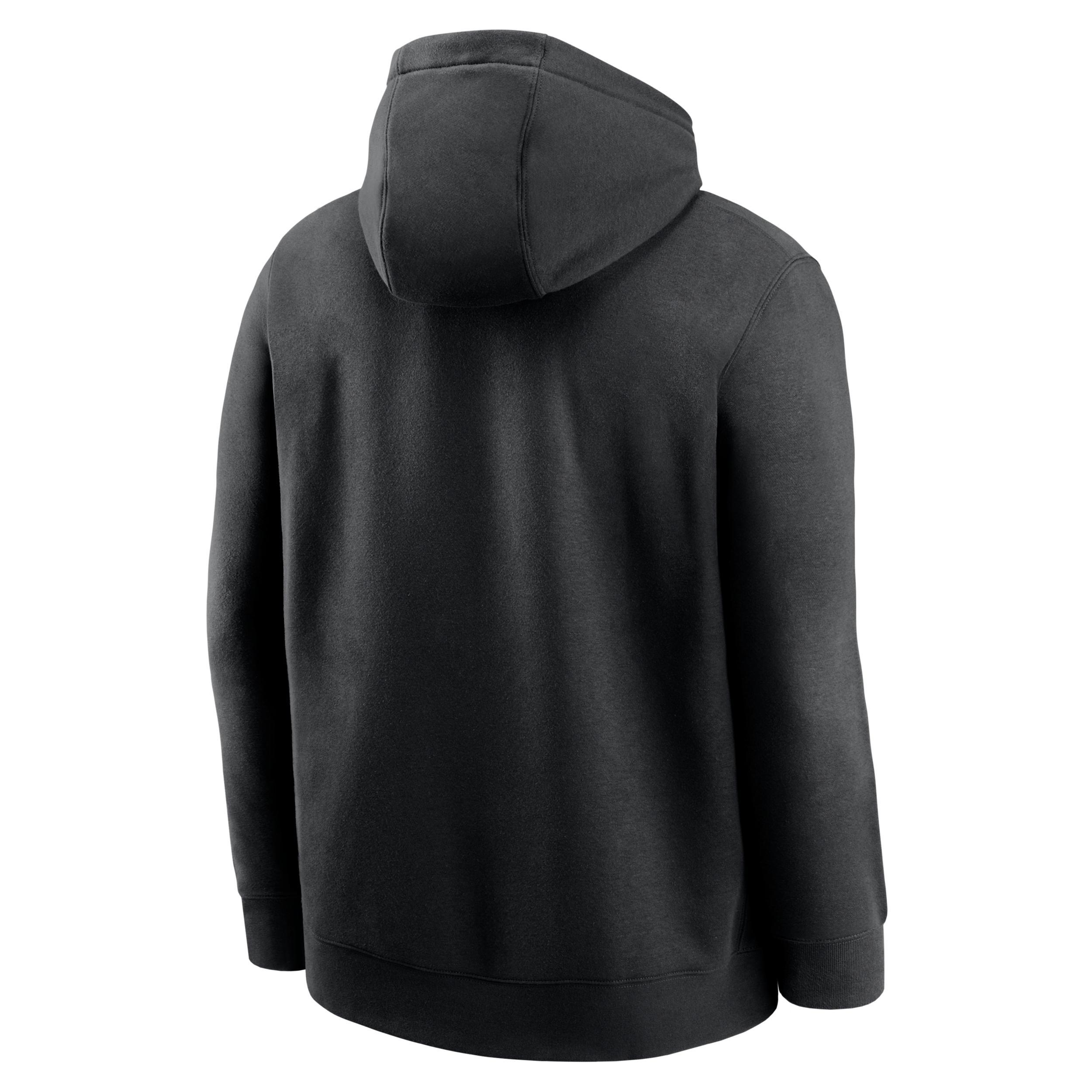 Men's Nike Navy Houston Texans Rewind Club Logo Pullover Hoodie, Size: Large, Blue Product Image