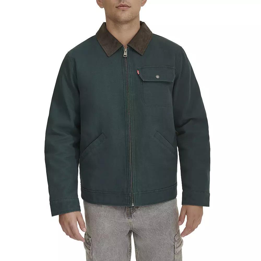Men's Levi's® Trucker Jacket with Corduroy Collar, Size: Medium, Pink Product Image