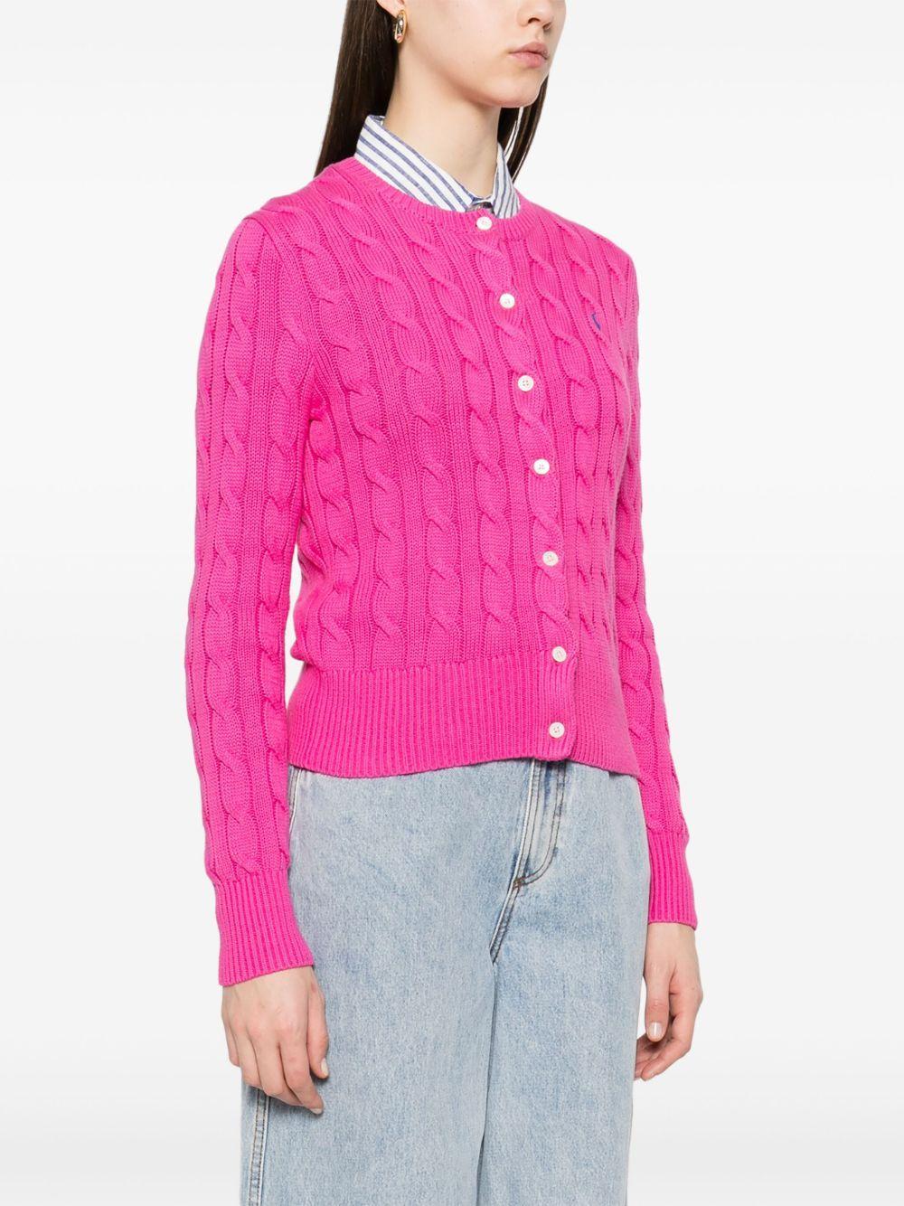 Polo Pony-embroidered cardigan  Product Image