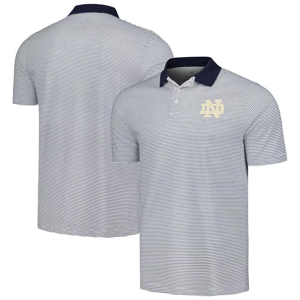 Men's Colosseum White/Maroon Minnesota Golden Gophers Print Stripe Polo, Size: XXL Product Image