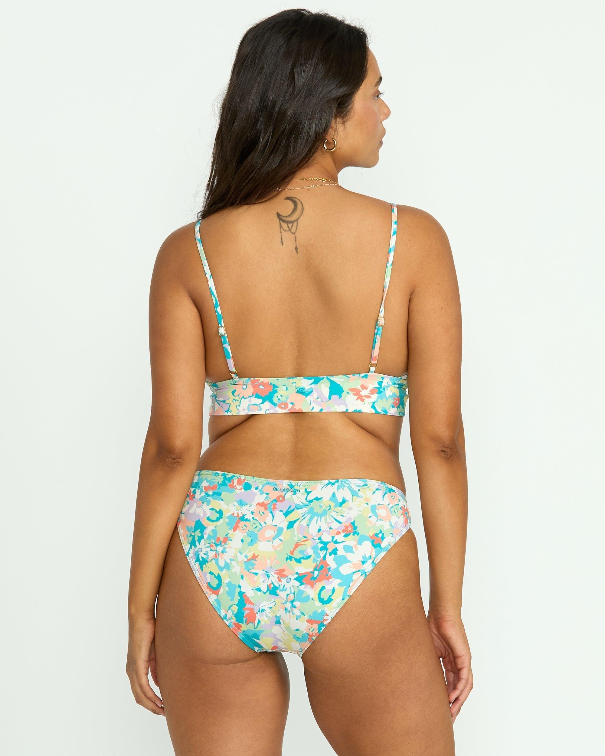 Bella Costa Vneck Cami Tank Bikini Top - Multi Female Product Image