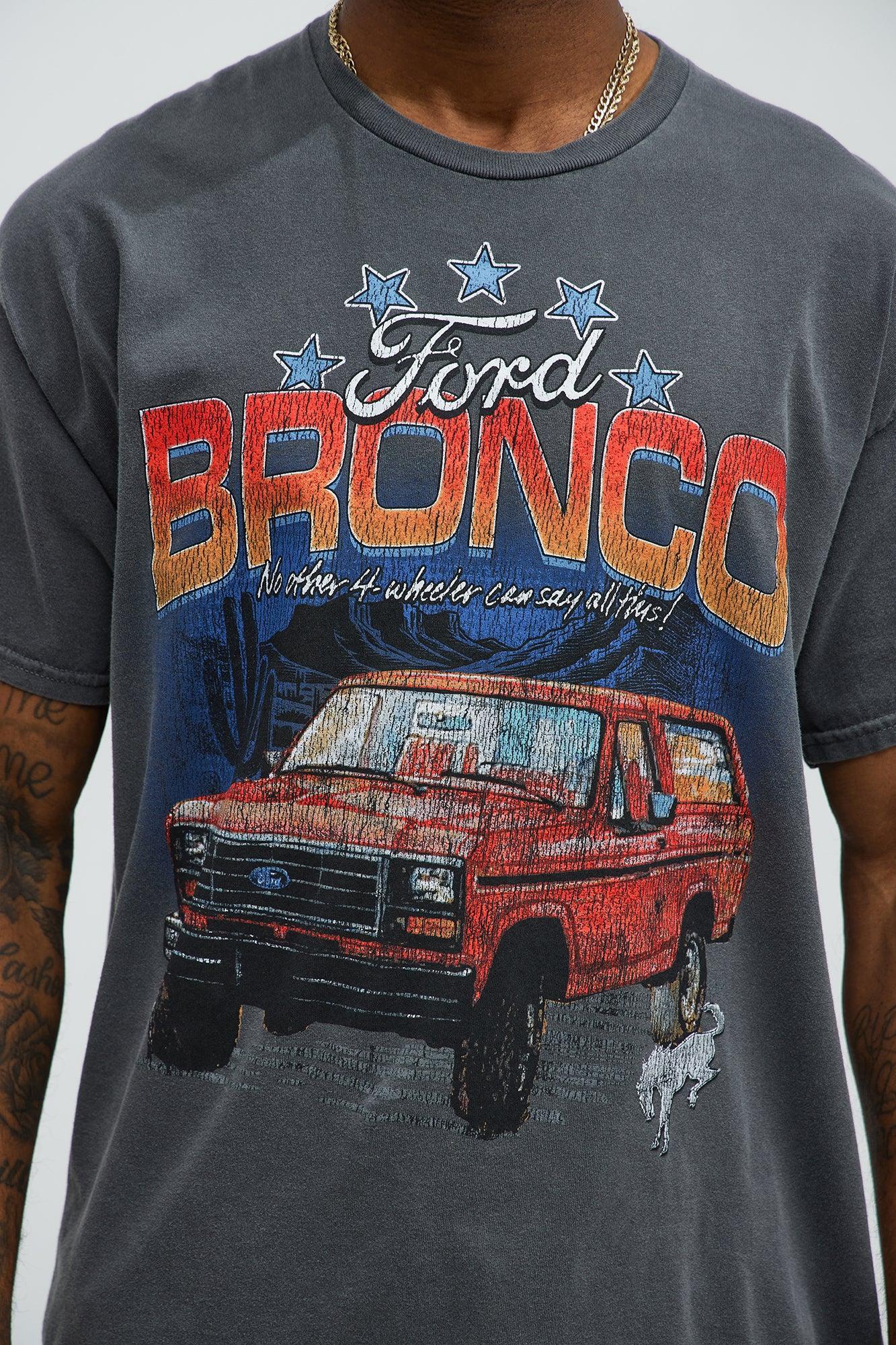 Ford Bronco Built Wild Short Sleeve Tee - Black Product Image