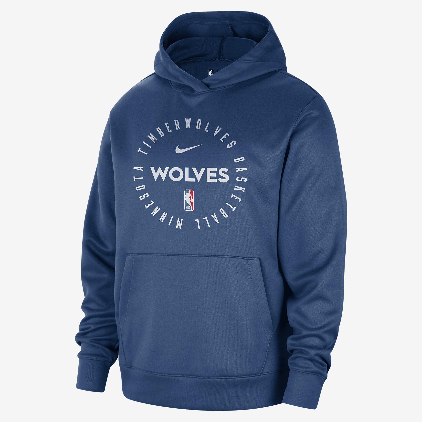 Minnesota Timberwolves Spotlight Men's Nike Dri-FIT NBA Pullover Hoodie Product Image