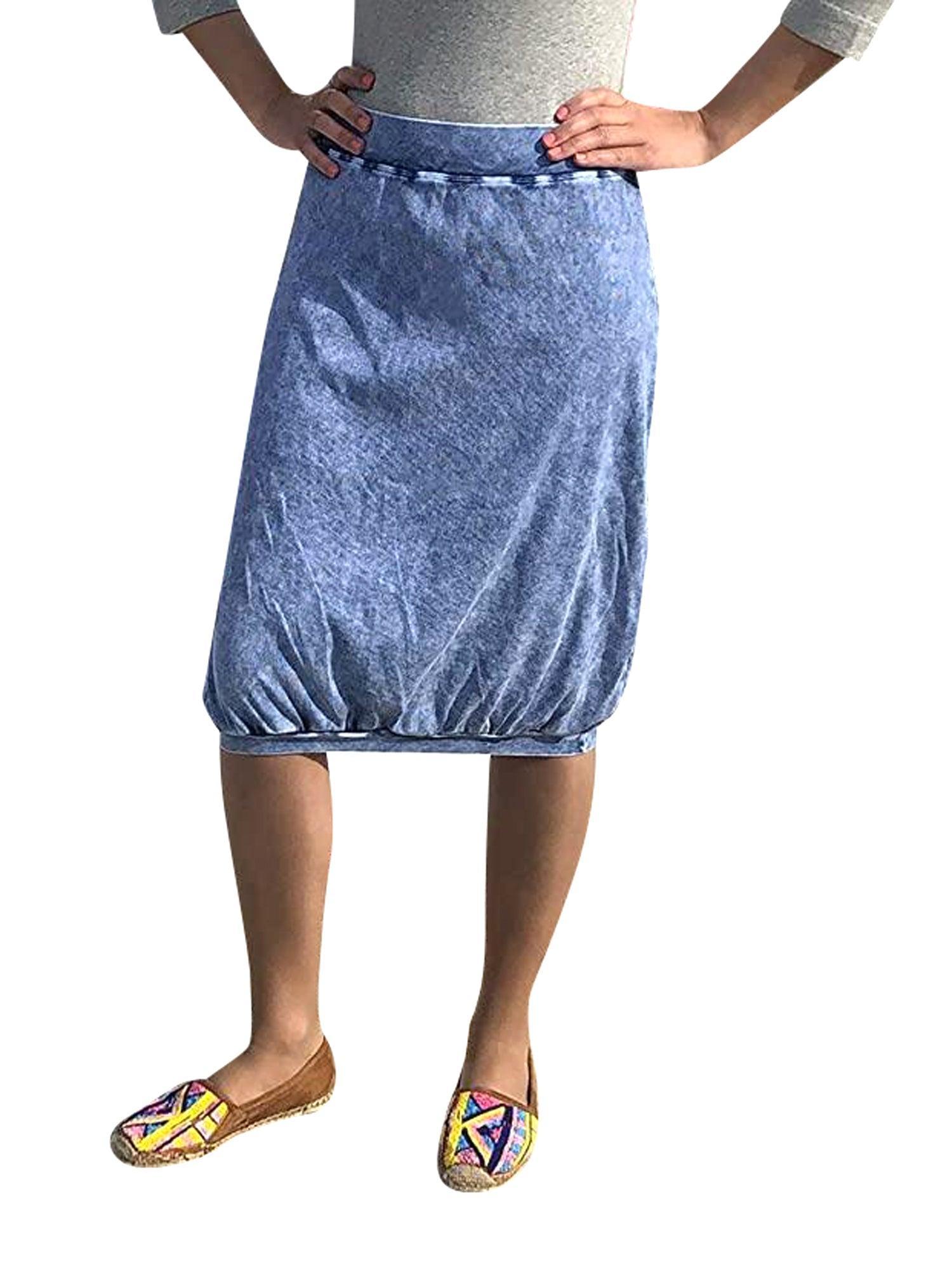 Hard Tail Ribbed Bubble Skirt CS-124 Product Image