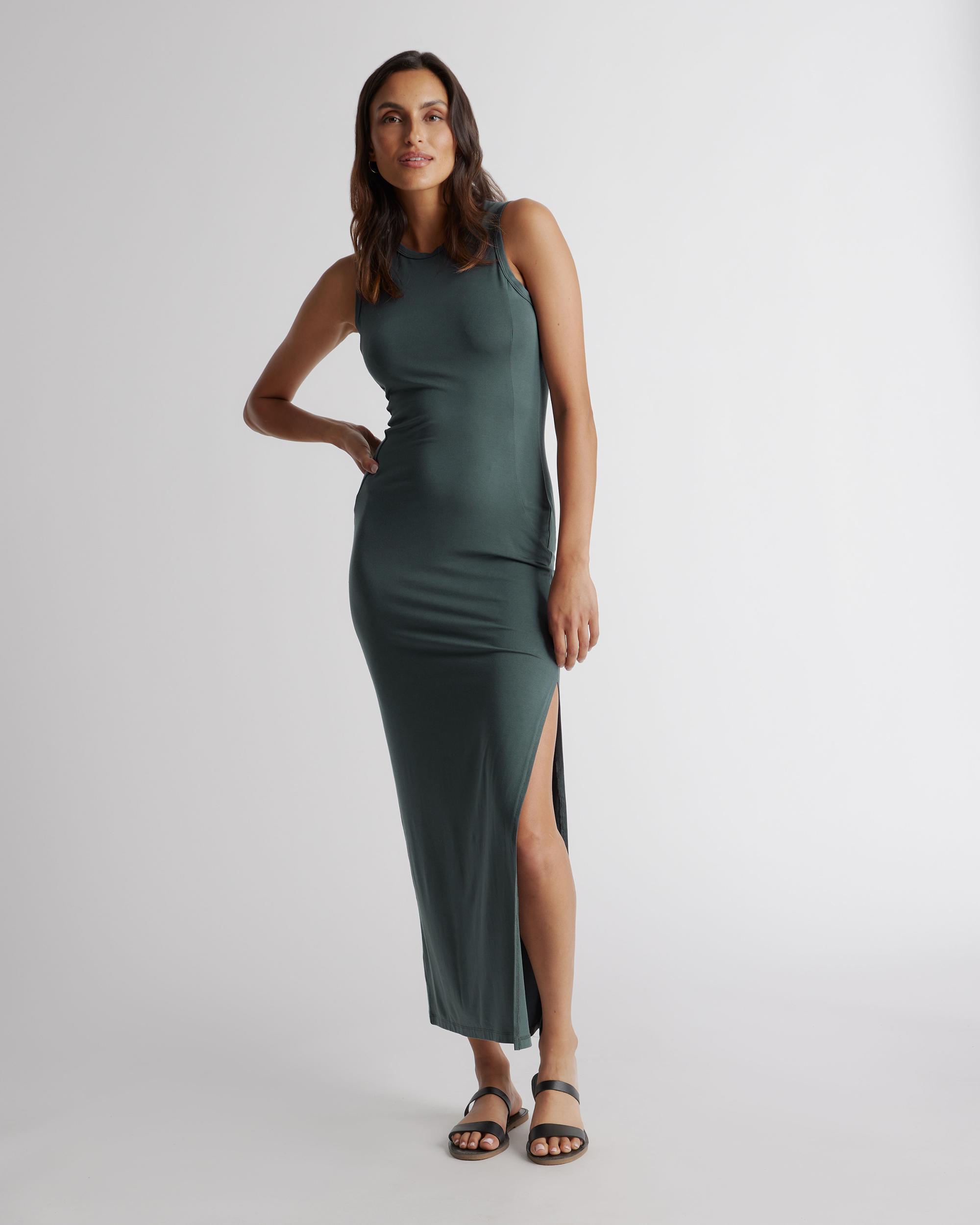 Quince | Women's Tencel Jersey Tank Top Maxi Dress Size XL Product Image