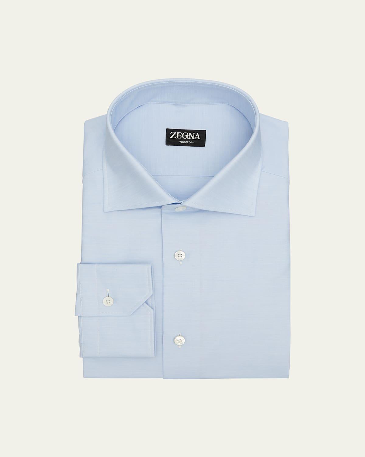 Mens Trofeo Cotton Dress Shirt Product Image