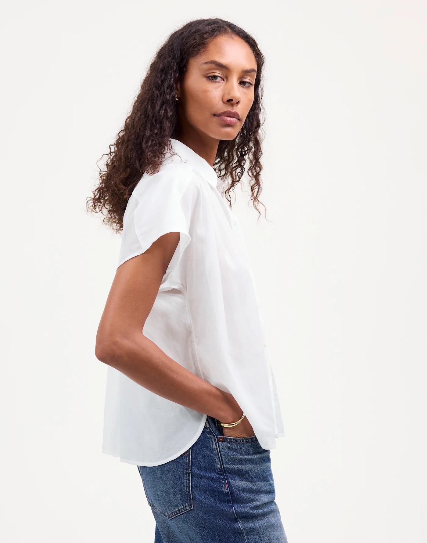 Cap-Sleeve A-Line Top Product Image