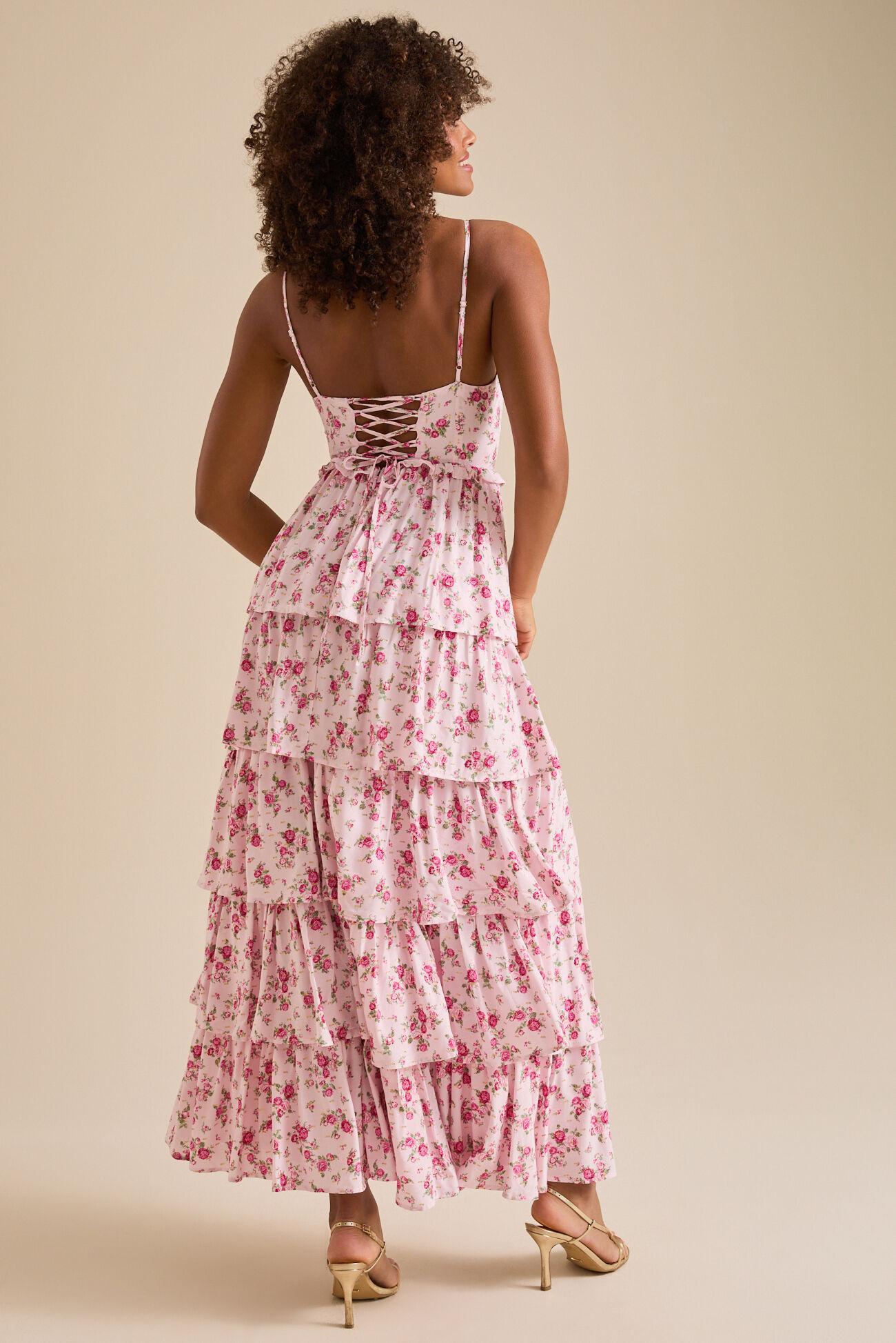 Krystal Floral Maxi Dress Product Image