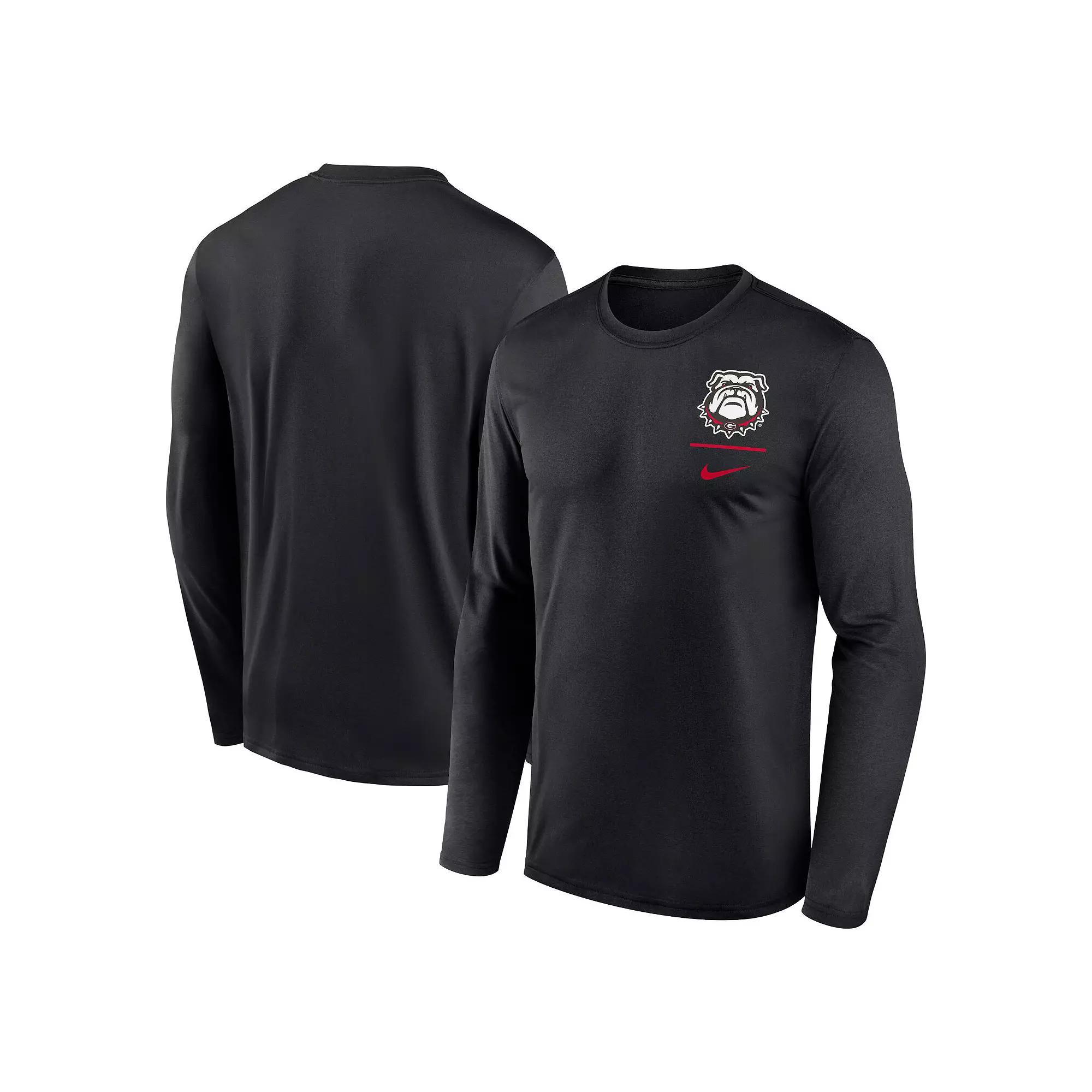 Men's Nike Royal Duke Blue Devils Alternate Logo Lockup Legend Performance Long Sleeve T-Shirt, Size: XL Product Image