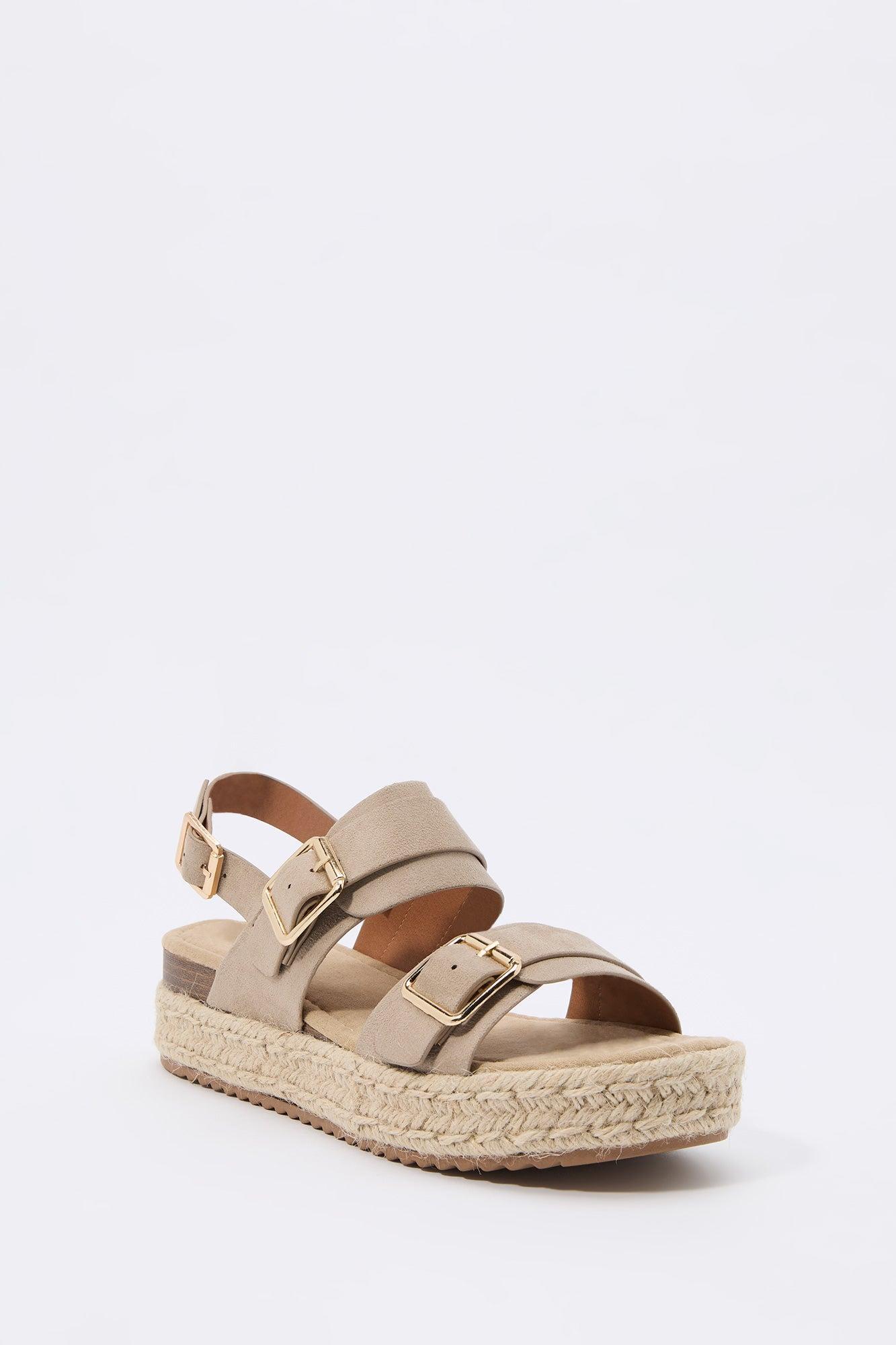 Buckled Espadrille Sandal Female Product Image