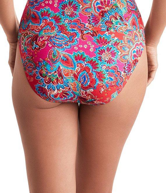 Mimi Flamingo Island Paisley Logan Hipster Swim Bottom Product Image