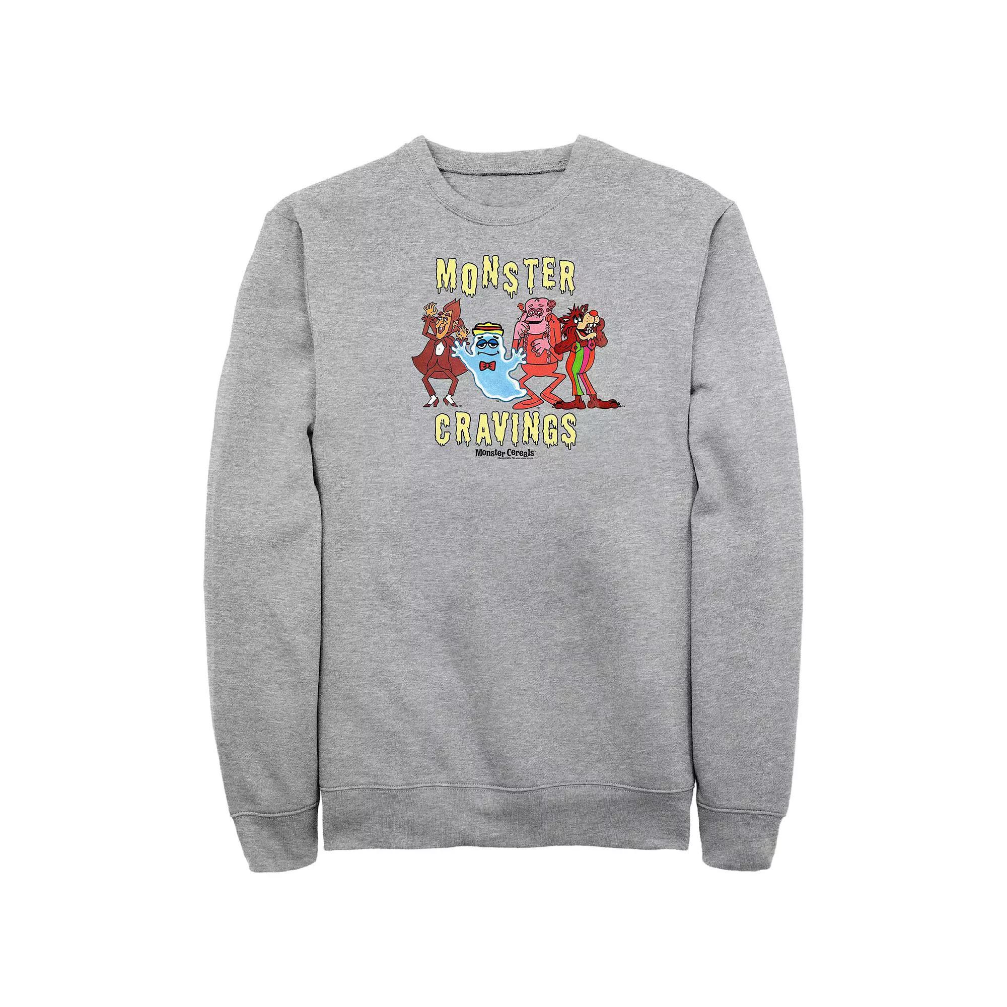 Disney's Mickey Mouse & Pluto Men's Life Is Better With A Dog Fleece Sweatshirt, Size: Large, Athletic Grey Product Image