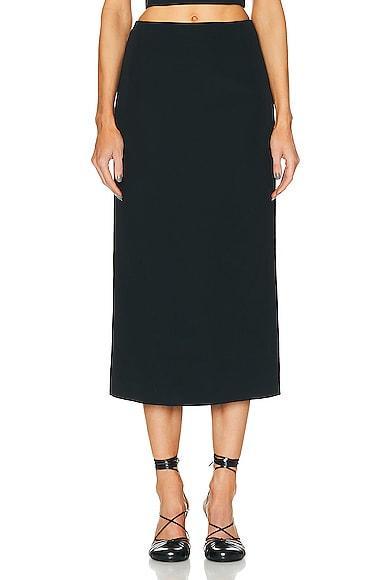 Gabriela Hearst Manuela Skirt Black. (also in 42). Product Image