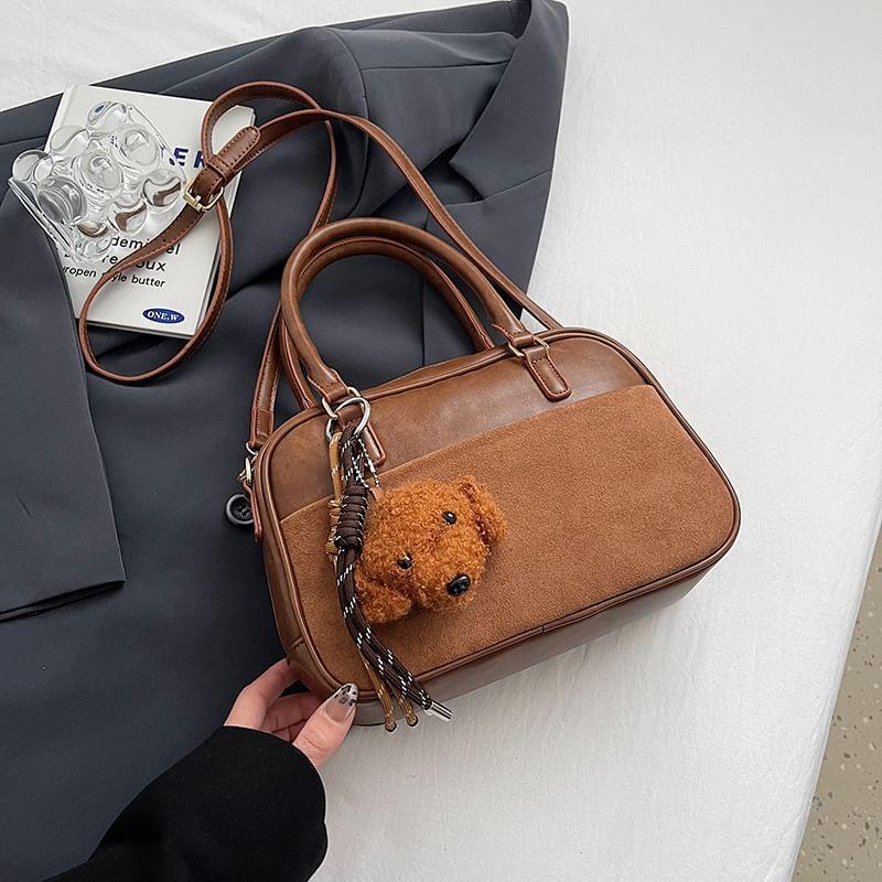 Panel Crossbody Bowler Bag Product Image