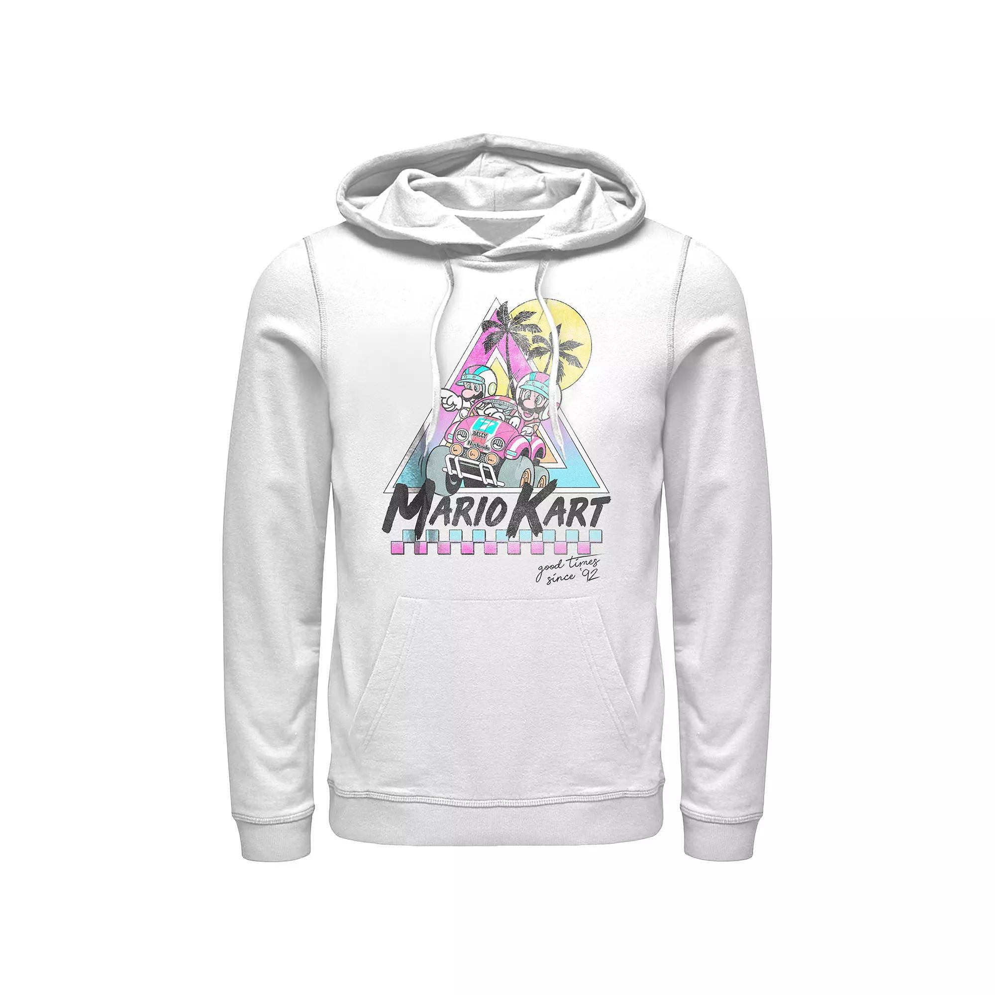 Mens Mario Kart Beach Race Good Times Since 92 Graphic Hoodie Product Image