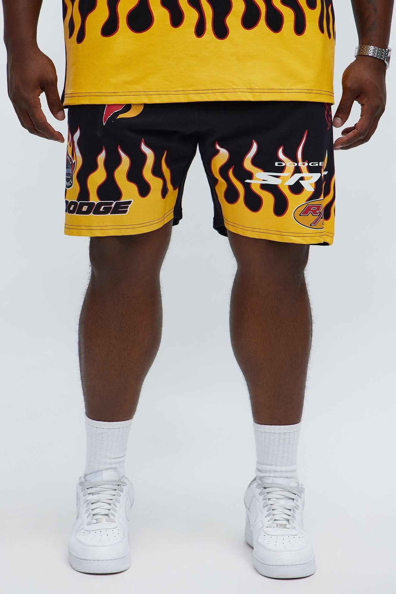 Dodge Demon Racing Team Sweatshorts - Black Product Image