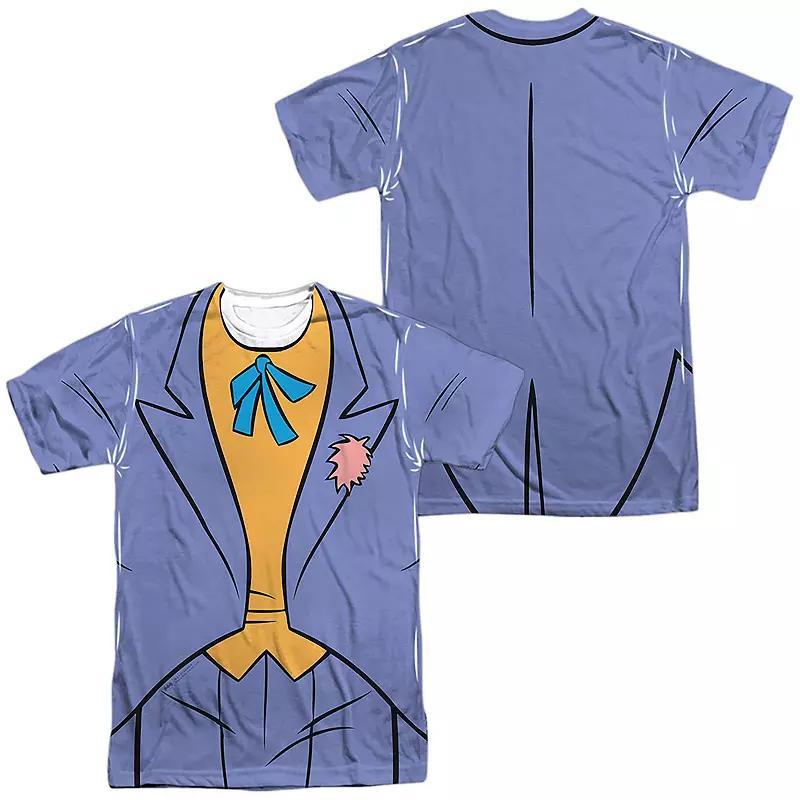 Men's Batman Joker Suit Sublimated Graphic Tee, Size: XXL, Black Product Image