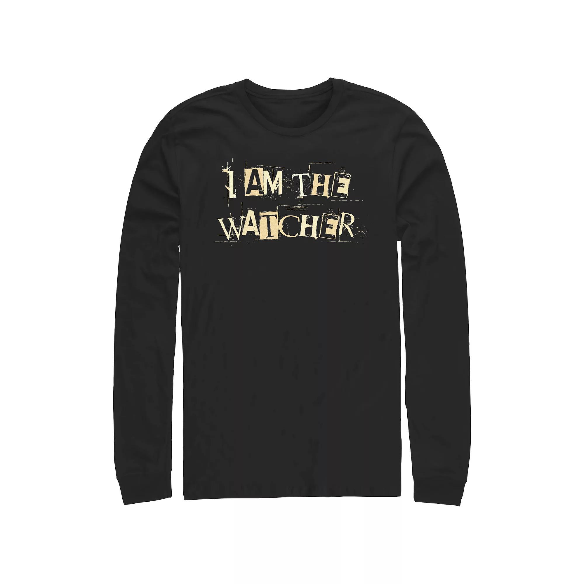 Men's The Watcher I Am The Watcher Long Sleeve, Size: Small, Black Product Image