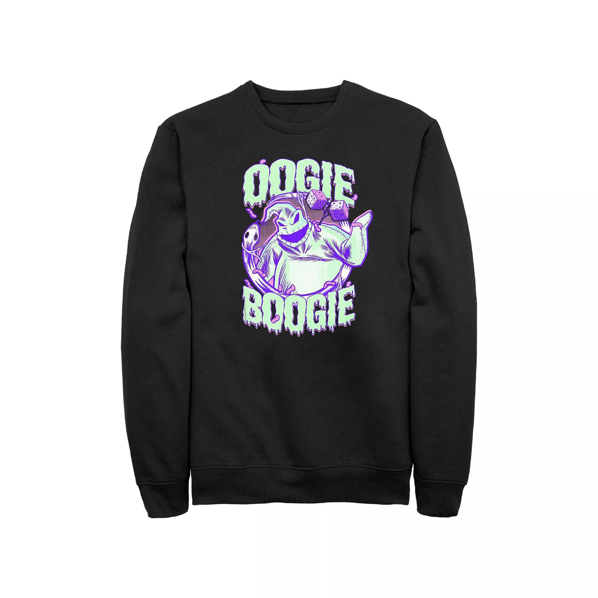 Disney's The Nightmare Before Christmas Oogie Boogie Men's Graphic Fleece, Size: Large, Black Product Image