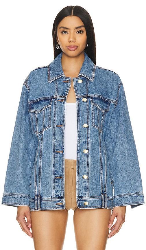 Aradia Oversized Denim Jacket Aje Product Image