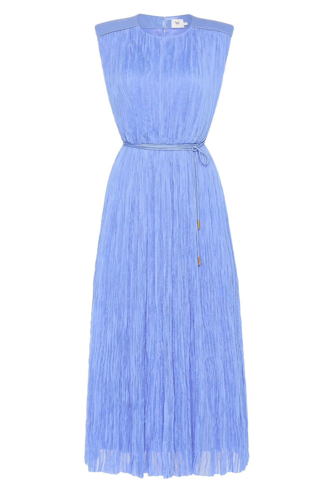 Solstice Pleated Midi Dress Product Image