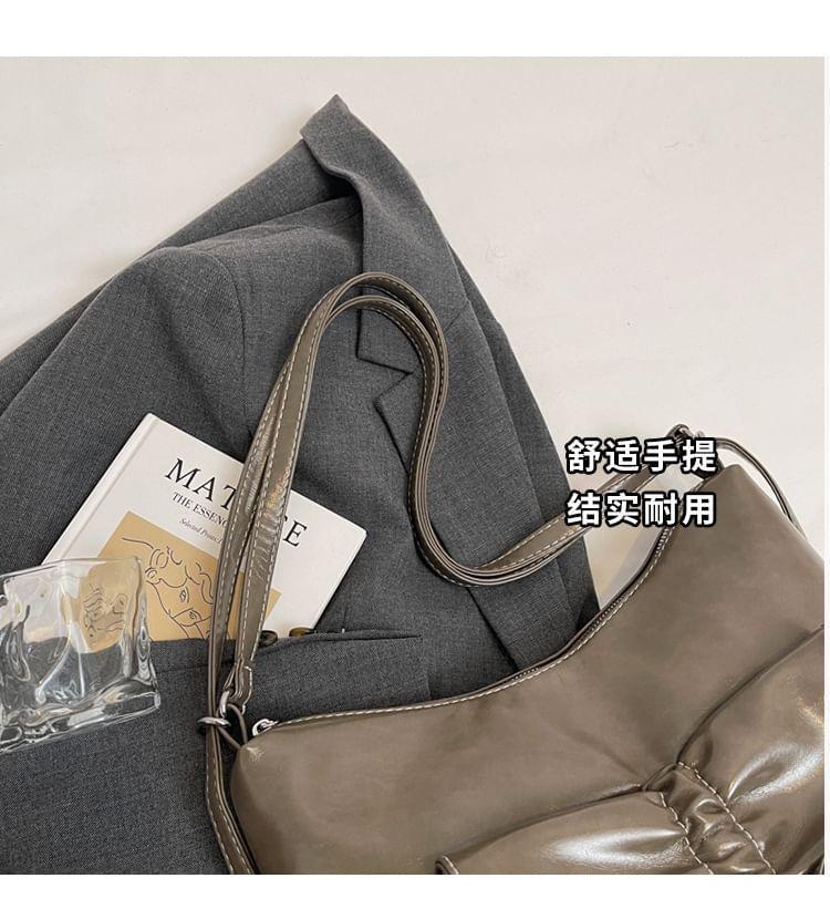 Bow Multi-Pocket Faux Leather Backpack Product Image