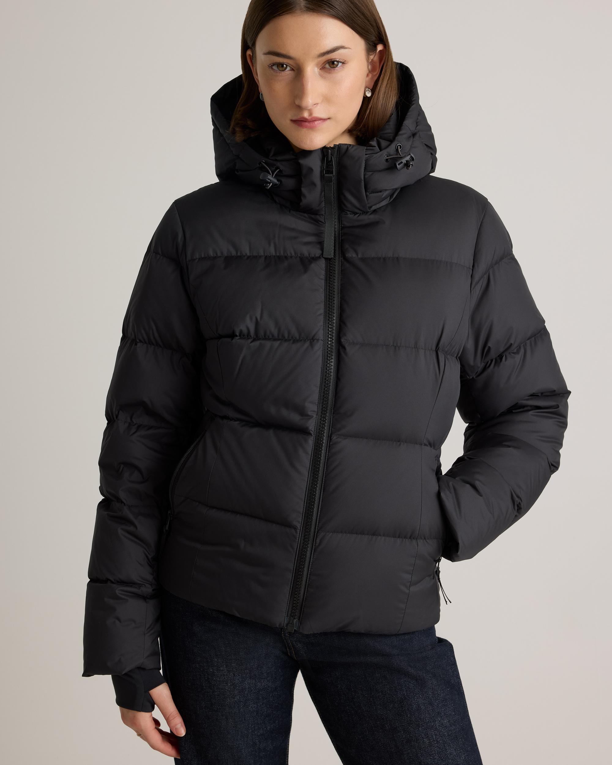 Quince | Women's Responsible Down Cinch Waist Puffer Jacket Recycled Polyester Product Image