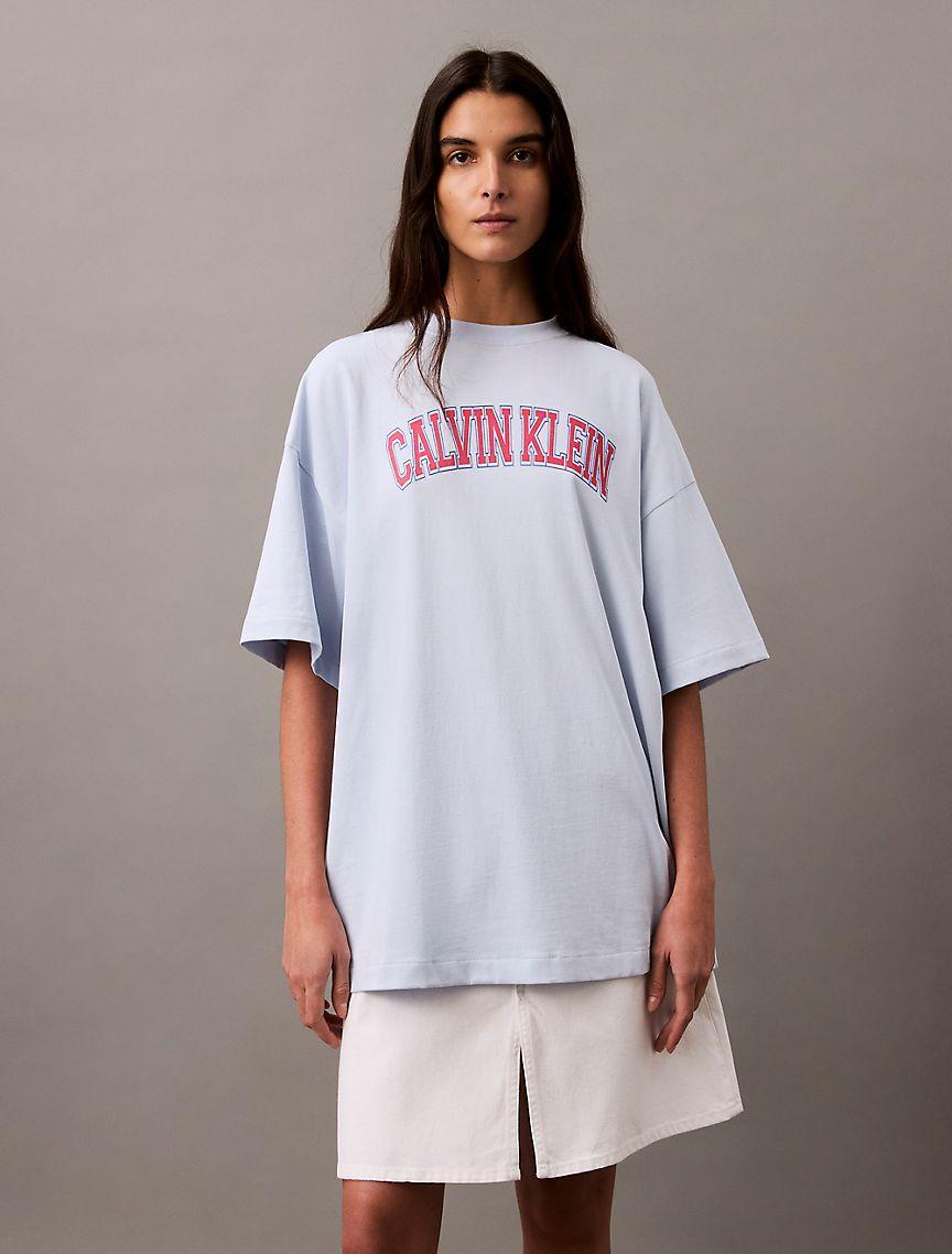 Boxy Varsity Logo T-Shirt Product Image
