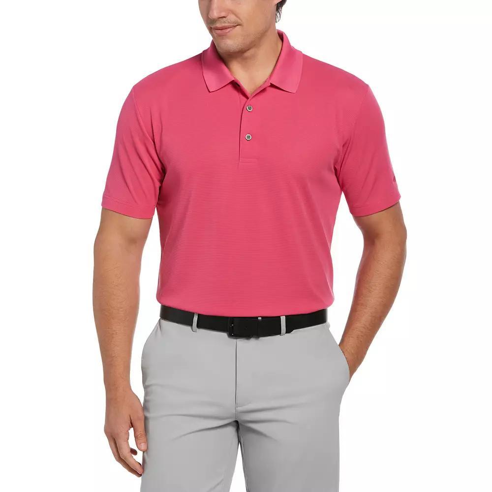 Men's Grand Slam Classic-Fit Solid Golf Polo, Size: Large, Deep Green Product Image