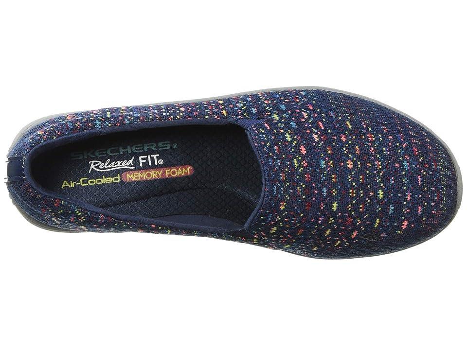 Skechers Relaxed Fit Reggae Fest Wicker Womens Shoes Blue Product Image